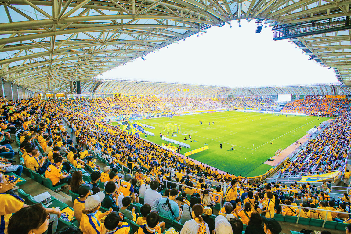 ユアテックスタジアム仙台の写真を紹介